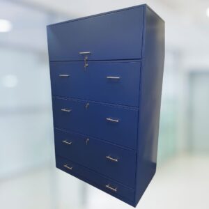 Archivador metálico 4 gavetas, especial, organización de carpetas